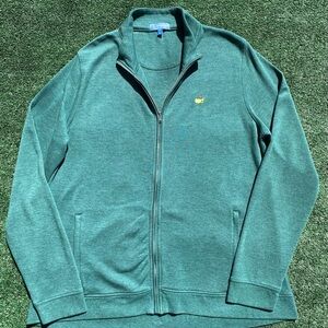 Masters Golf Magnolia Lane Collection Green Full Zip Jacket Women’s Size XL